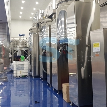 이시스코스메틱 제조실 CGMP 공사완료 